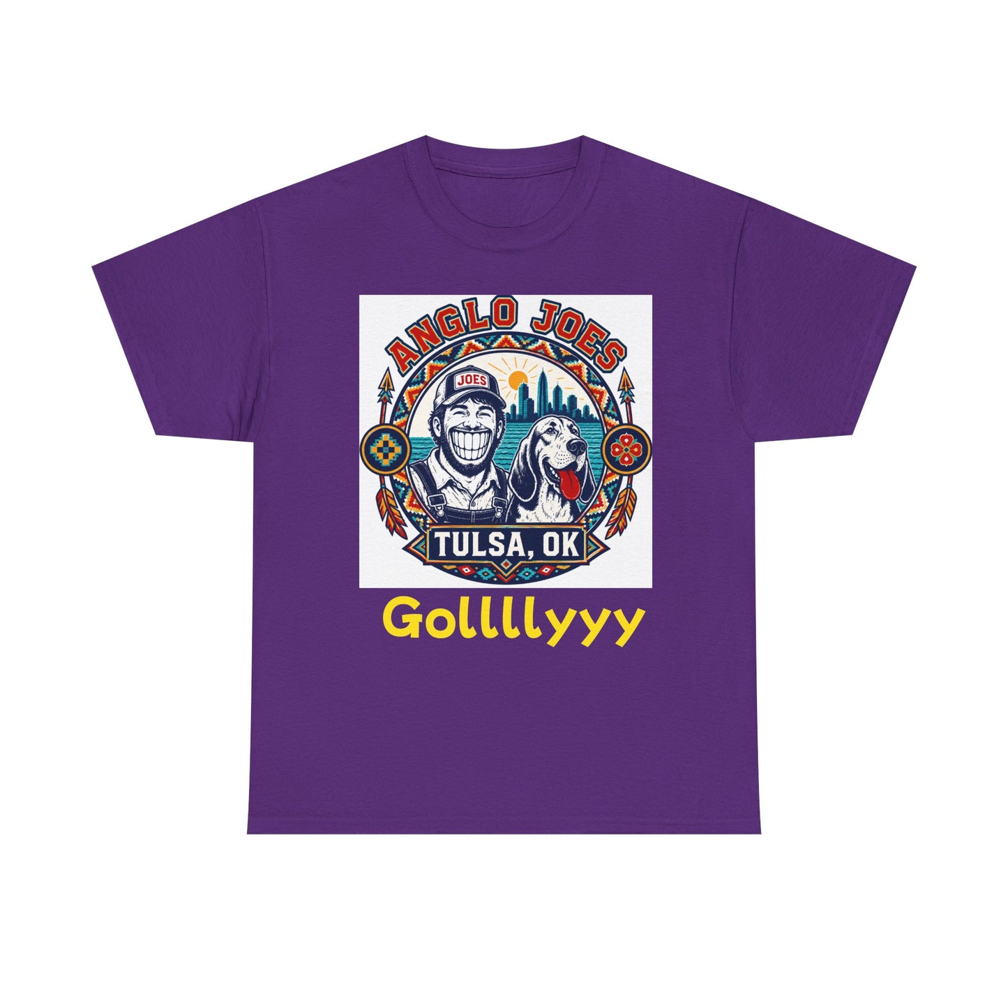 Tulsa Anglo Joe’s Tee — 'Gollllyyy' Retro Sports Graphic T-Shirt