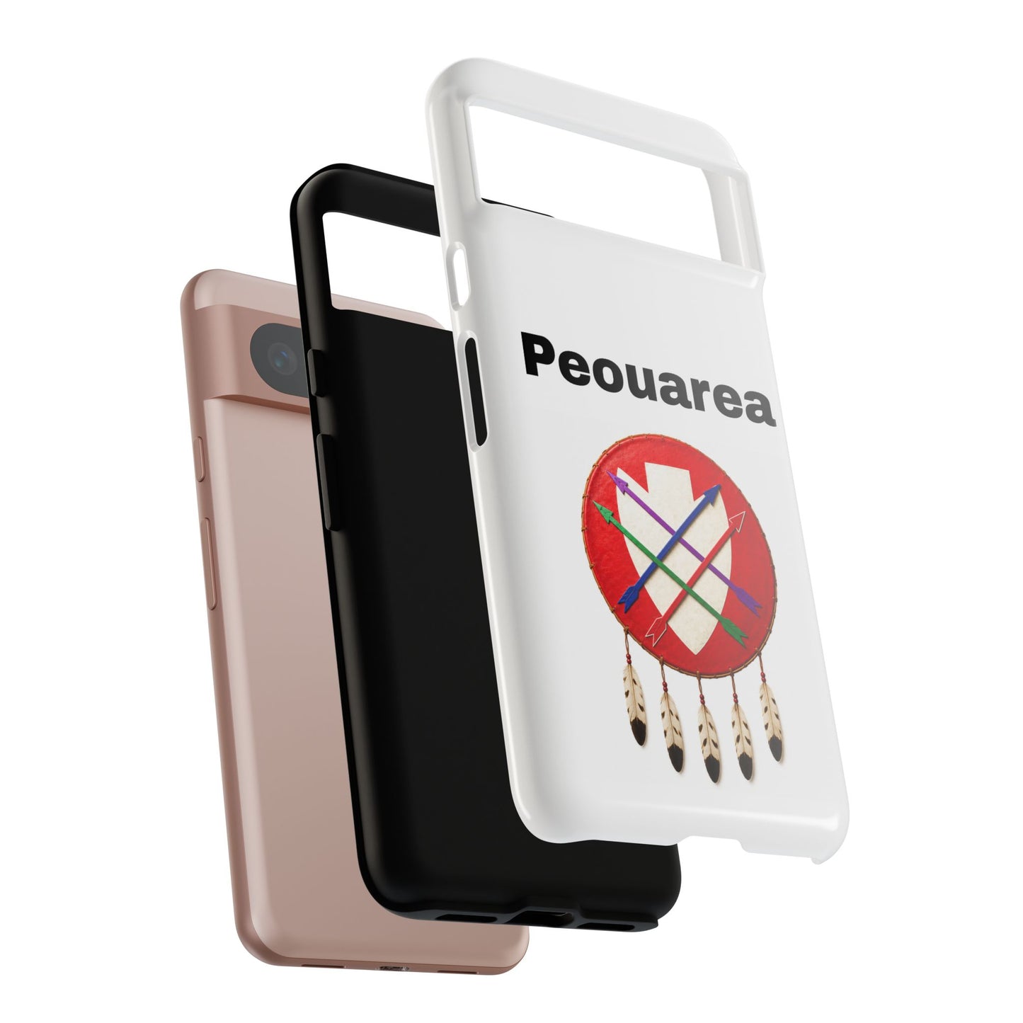 Peoria Phone Case — 'Peouarea' Dreamcatcher Shield Design