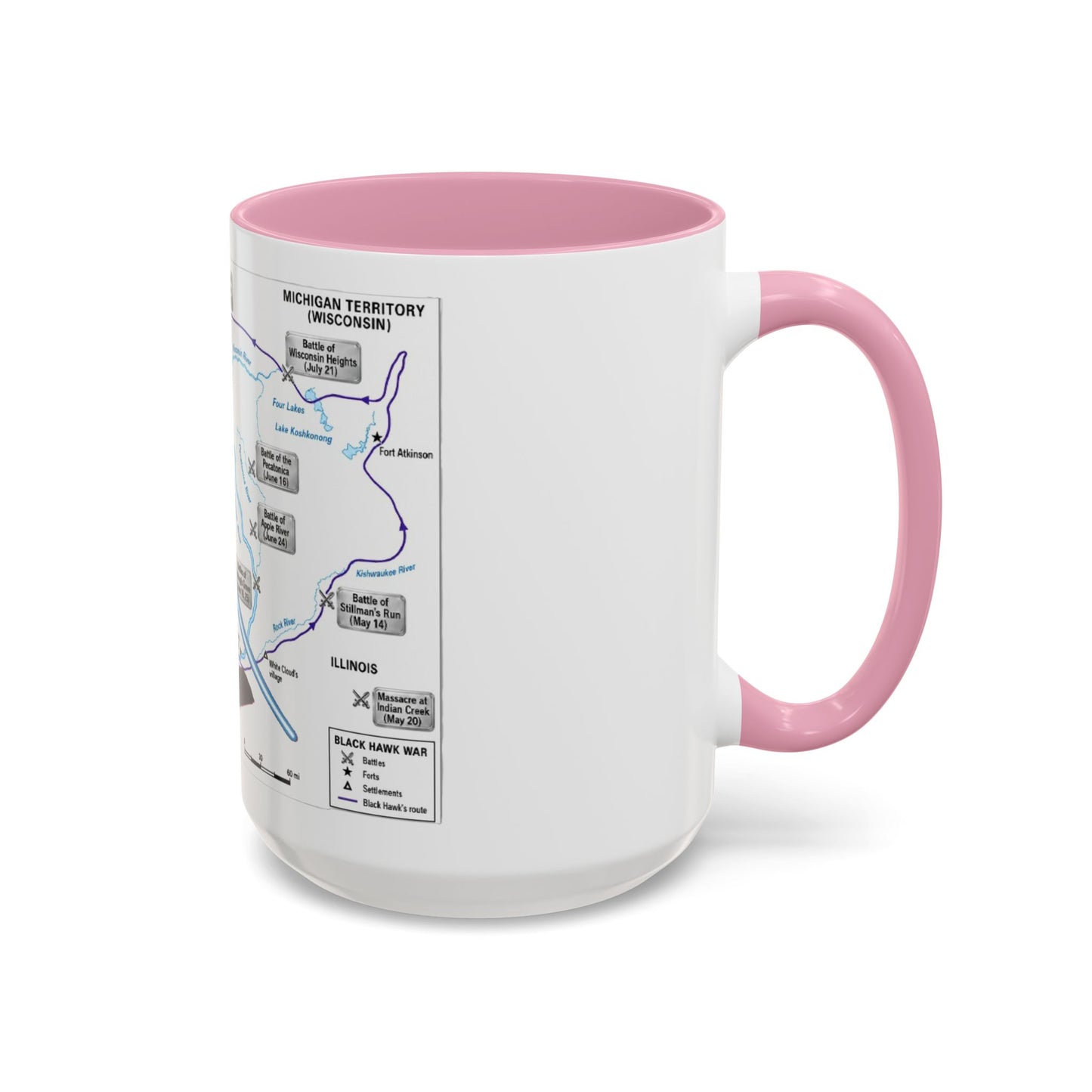 Blackhawk Map Mug — Obi-Wan Kenobi Illustrated Coffee Cup (11oz/15oz)