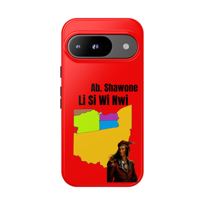 Absentee Shawnee homelands Phone Case — 'Li Si Wi Ni' Design