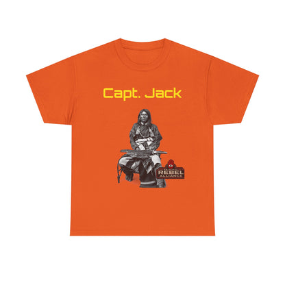 Capt. Jack Graphic Tee — Rebel Archer Vintage Arrow Back Print