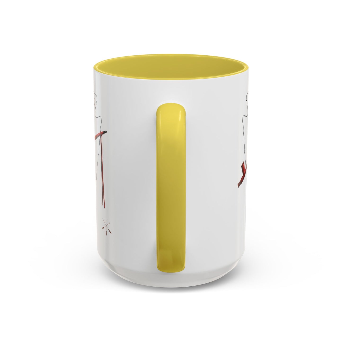 Osage Wazhazhe Tribal Feather Mug (11oz & 15oz) — Native-Inspired Coffee Cup
