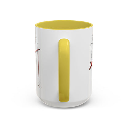 Osage Wazhazhe Tribal Feather Mug (11oz & 15oz) — Native-Inspired Coffee Cup