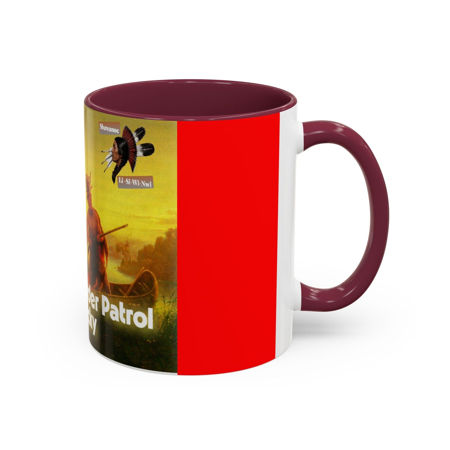 Shawnee Absentee Border Patrol Colorful Mugs (11oz, 15oz)