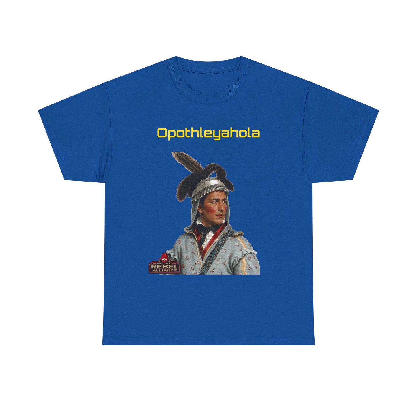Opothleyahola Text — Historical Tribute Shirt