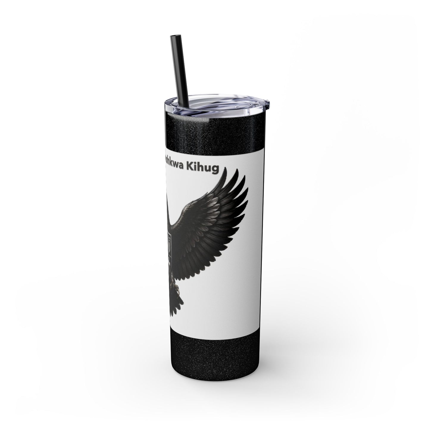 Sac Fox Skinny Tumbler with Straw, 20oz