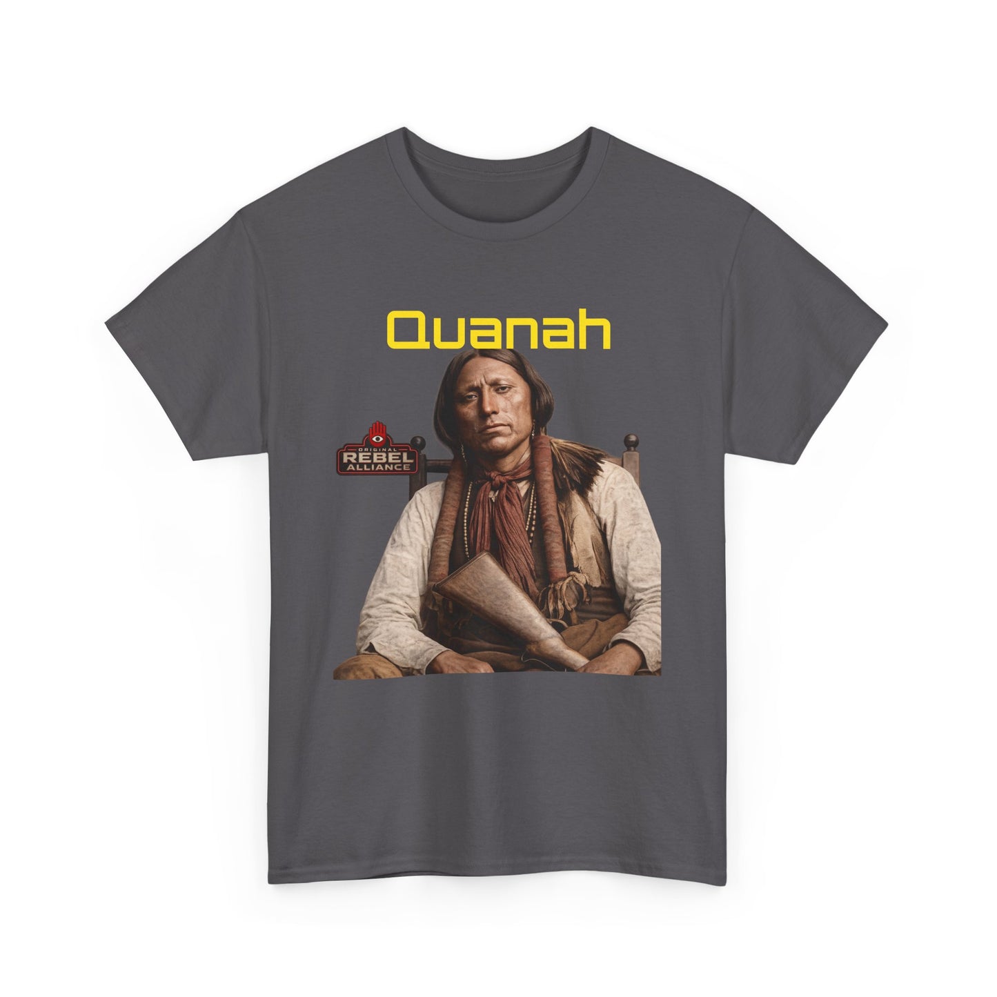 Quanah Tee — Vintage Native American Portrait Graphic T-Shirt