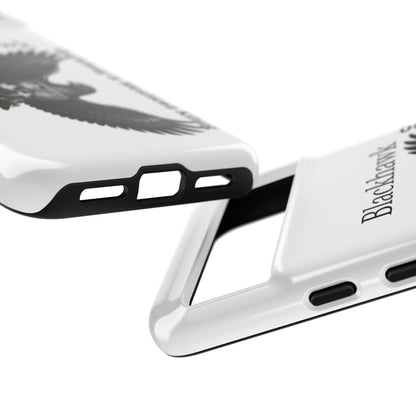 Sac&Fox Phone Case — 'Blackhawk' Raven Crest Protective Tough Case