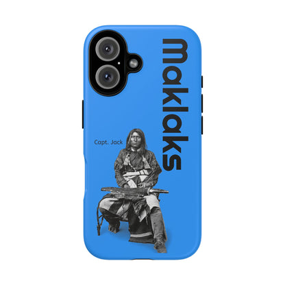 Modoc Blue 'Maklaks' Tough Phone Case with Eagle Drum Design