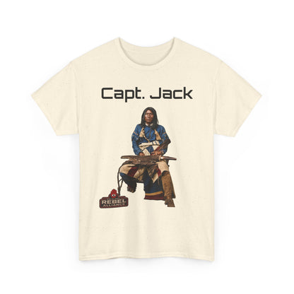 Capt. Jack Graphic Tee — Vintage Captain Illustration Shirt