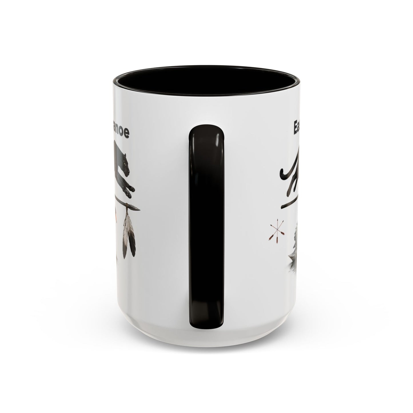 Shawnee East Shawanoe Mascot Panther & Swan Coffee Mug (11oz/15oz)