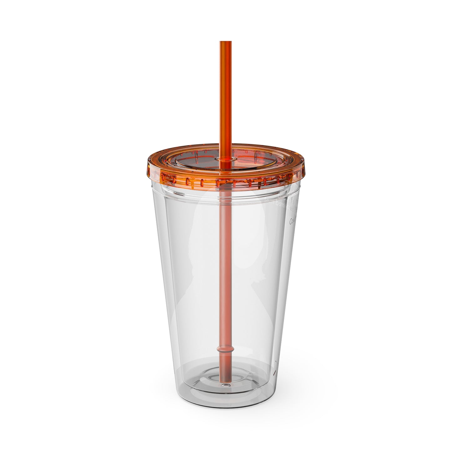Chitto Harjo 16oz Portrait Tumbler with Straw — Historical Figure Illustration