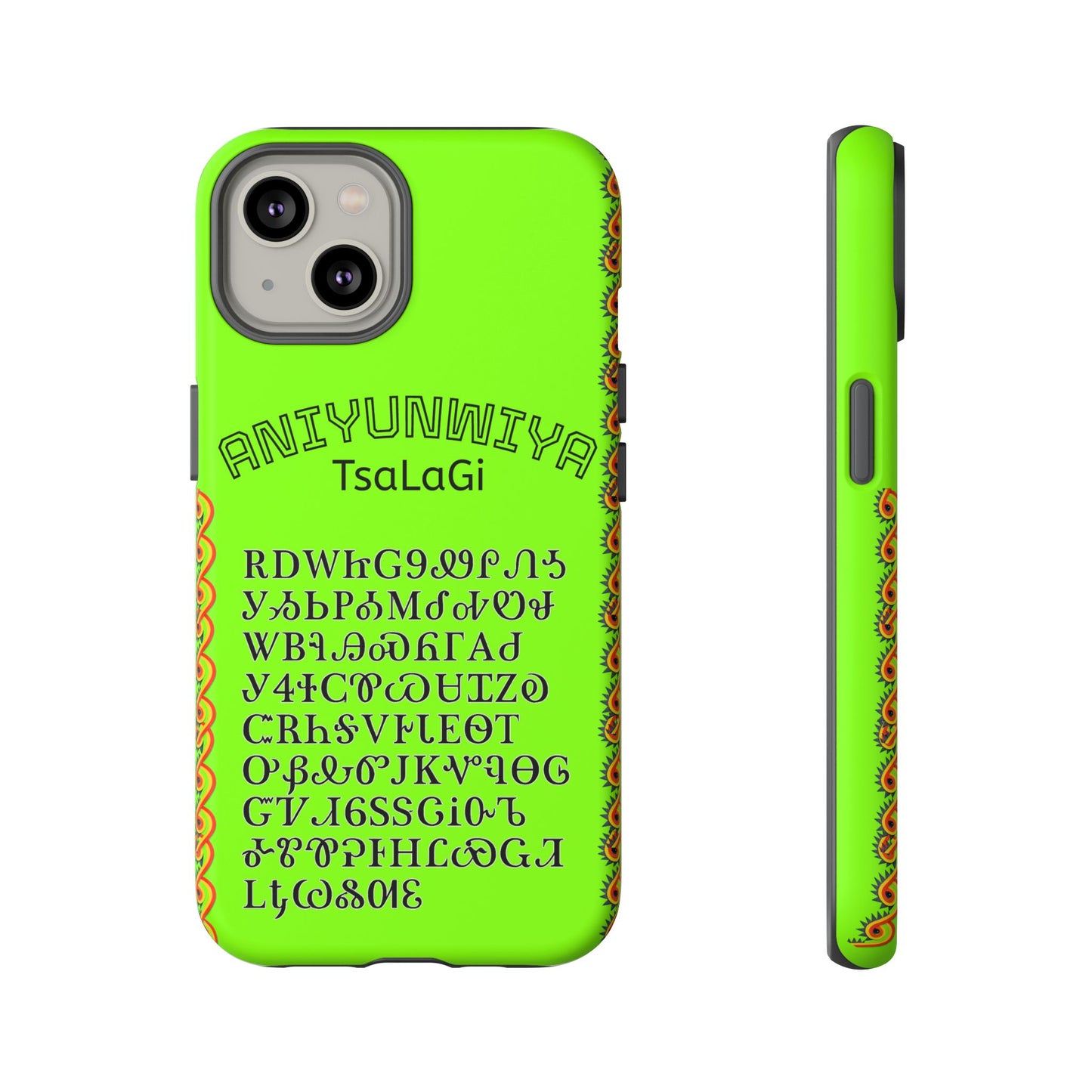 Cherokee Phone Case — Anityuniwya TsaLaGi Star Design (Protective Tough Case)