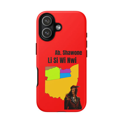 Absentee Shawnee homelands Phone Case — 'Li Si Wi Ni' Design