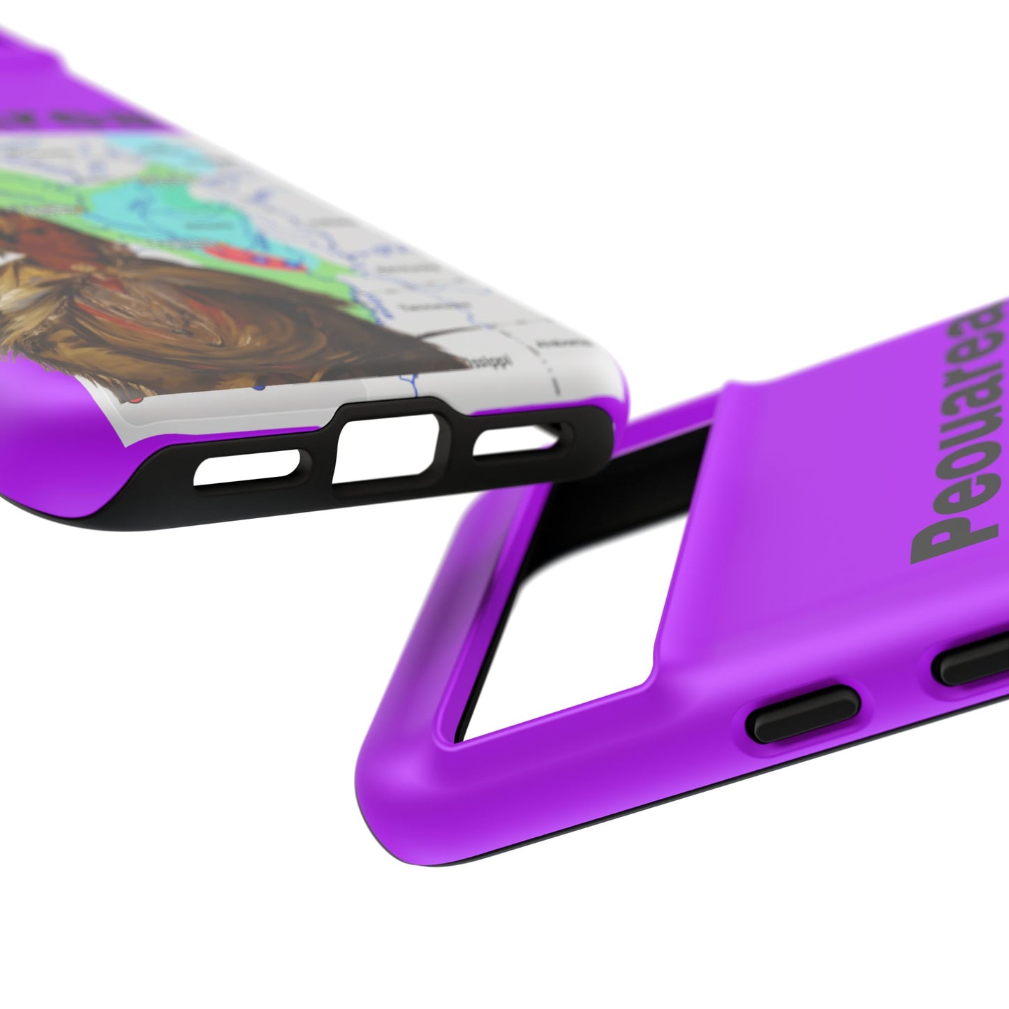 Peoria Phone Case — 'Peouarea' Dreamcatcher Shield Design