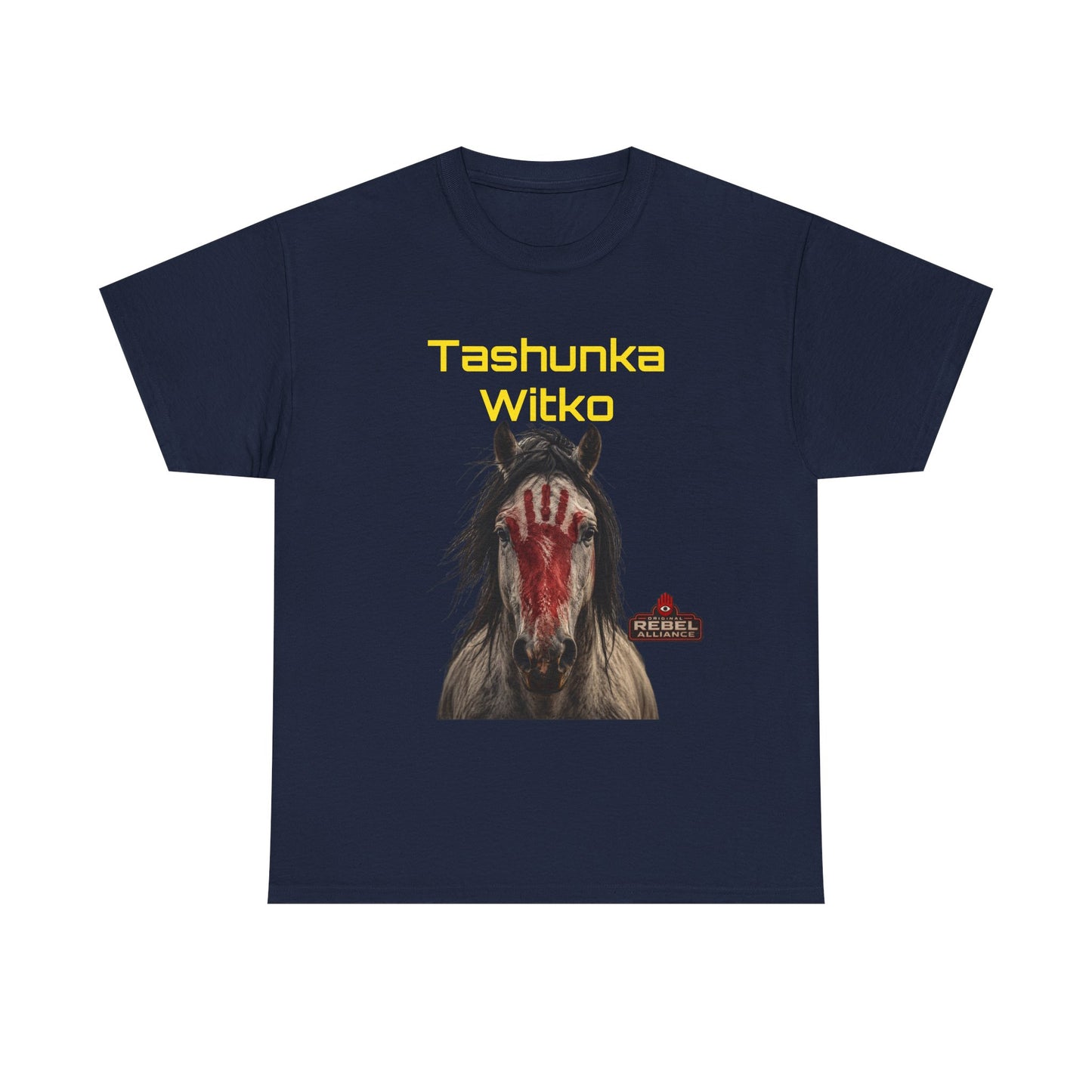“Tashunka Witko” Painted War Pony Design
