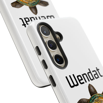 Wyandotte Wendat Turtle Phone Case — Indigenous Turtle Shield Design