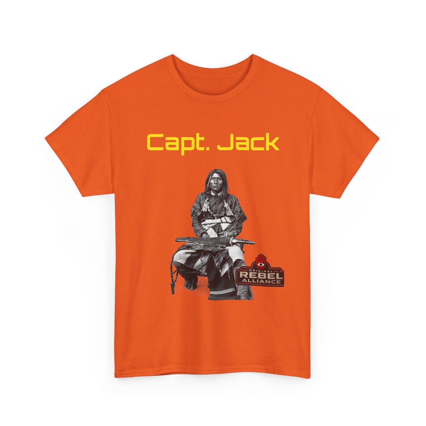 Capt. Jack Graphic Tee — Rebel Archer Vintage Arrow Back Print