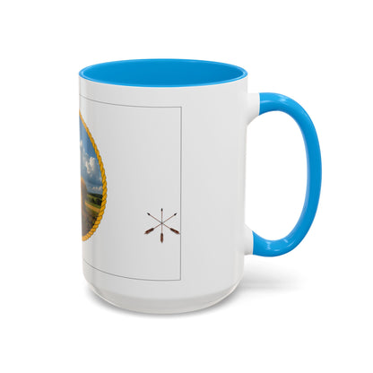 Muscogee Scenic Harvest Coffee Mug – Rustic Countryside Landscape 11oz/15oz