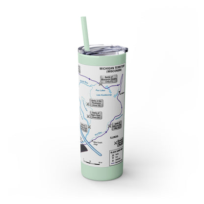 Blackhawk Skinny Tumbler 20oz – "BlackHawk could teach Yoda" Design