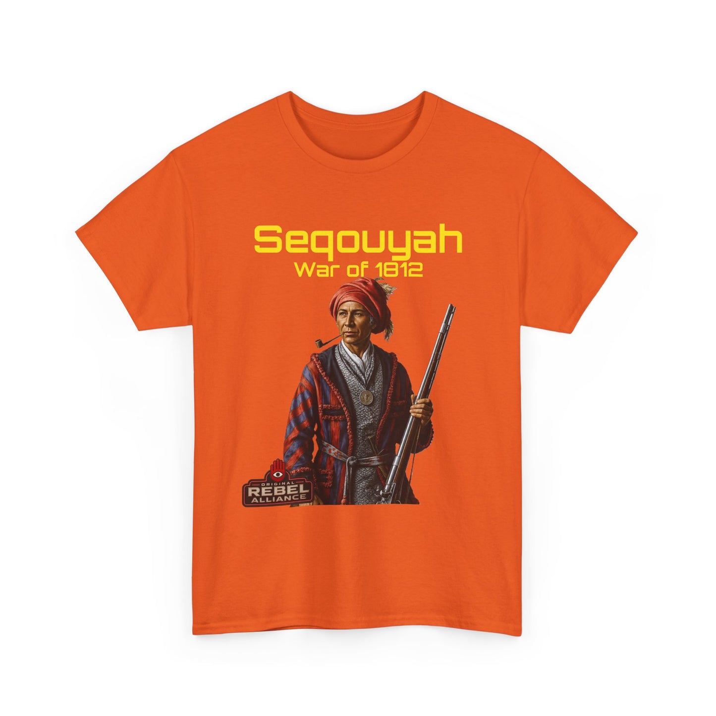 Sequoyah War of 1812 T-Shirt — Native American Historical Tee