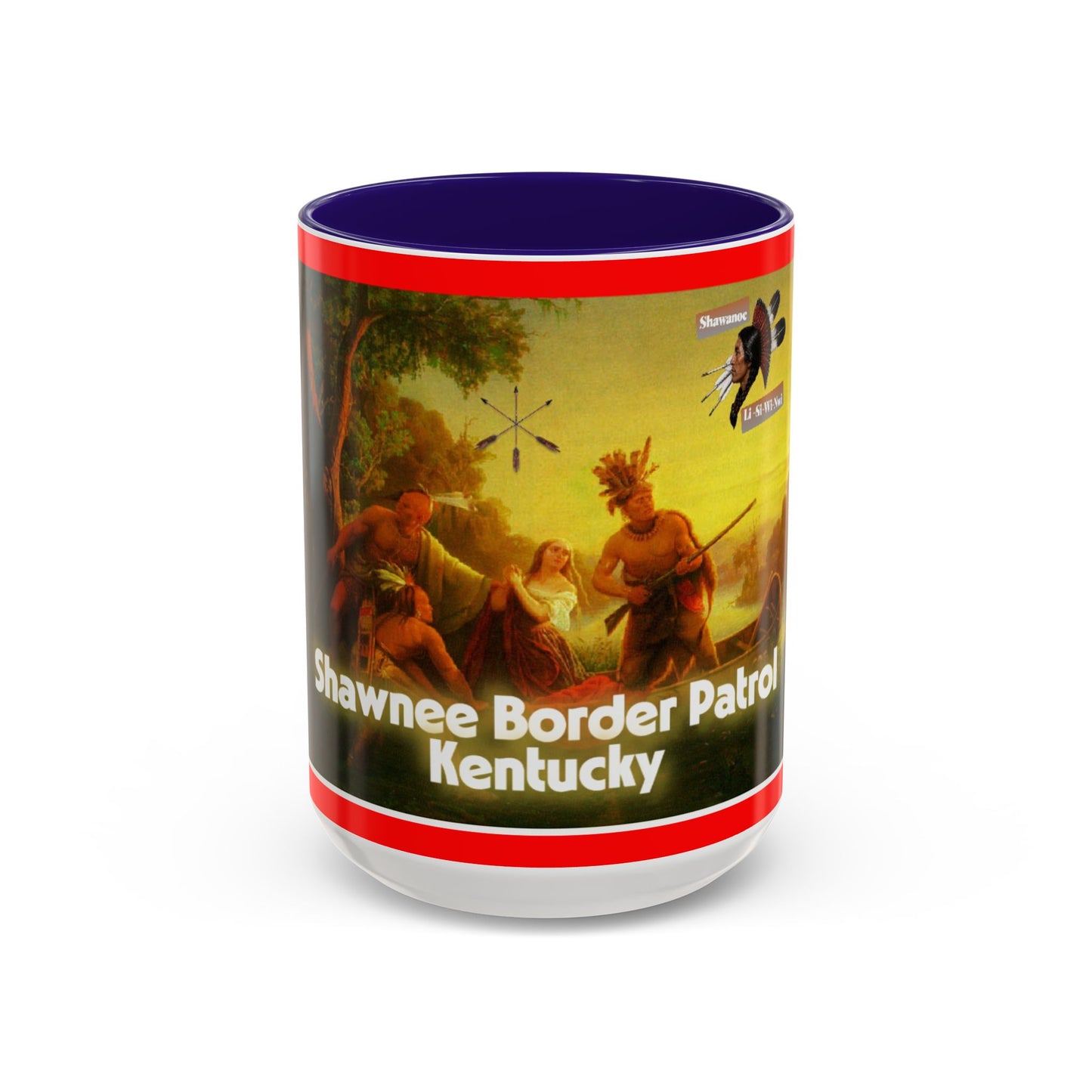 Shawnee Absentee Border Patrol Colorful Mugs (11oz, 15oz)