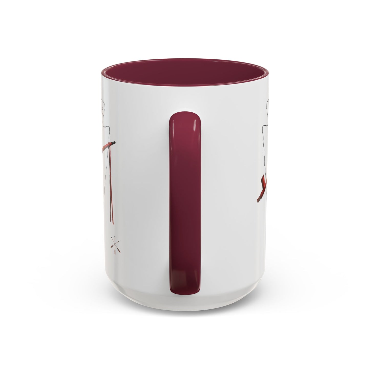 Osage Wazhazhe Tribal Feather Mug (11oz & 15oz) — Native-Inspired Coffee Cup