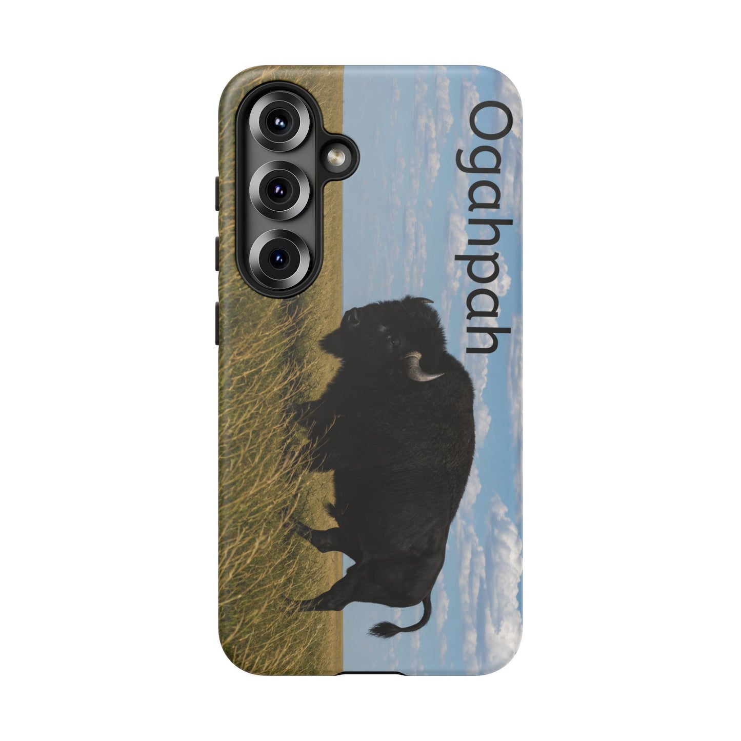 Quapaw Ogahpah Buffalo Phone Case — Native-Inspired Tough Case