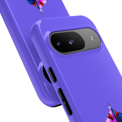 Tonkawa Phone Case — Tonkkaweya Sunrise Design (Protective Purple Hard Shell)
