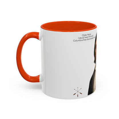 Chitto Harjo Portrait Mug — Historical Native American Portrait Coffee Mug (11oz, 15oz)
