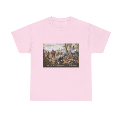 Chief Little Turtle Historical Battle Tee — "The U.S. Greatest Defeat by a Tribe" Cotton T-Shirt