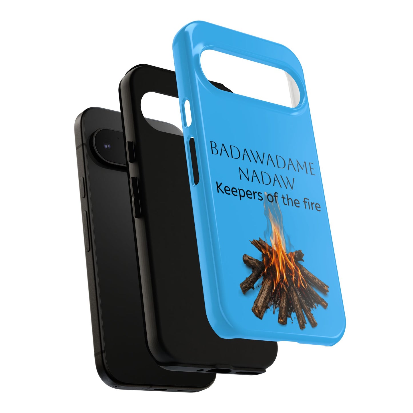 Pottawatomi Tough Cases: 'Badawadame Nadaw' Campfire & Tools Phone Case
