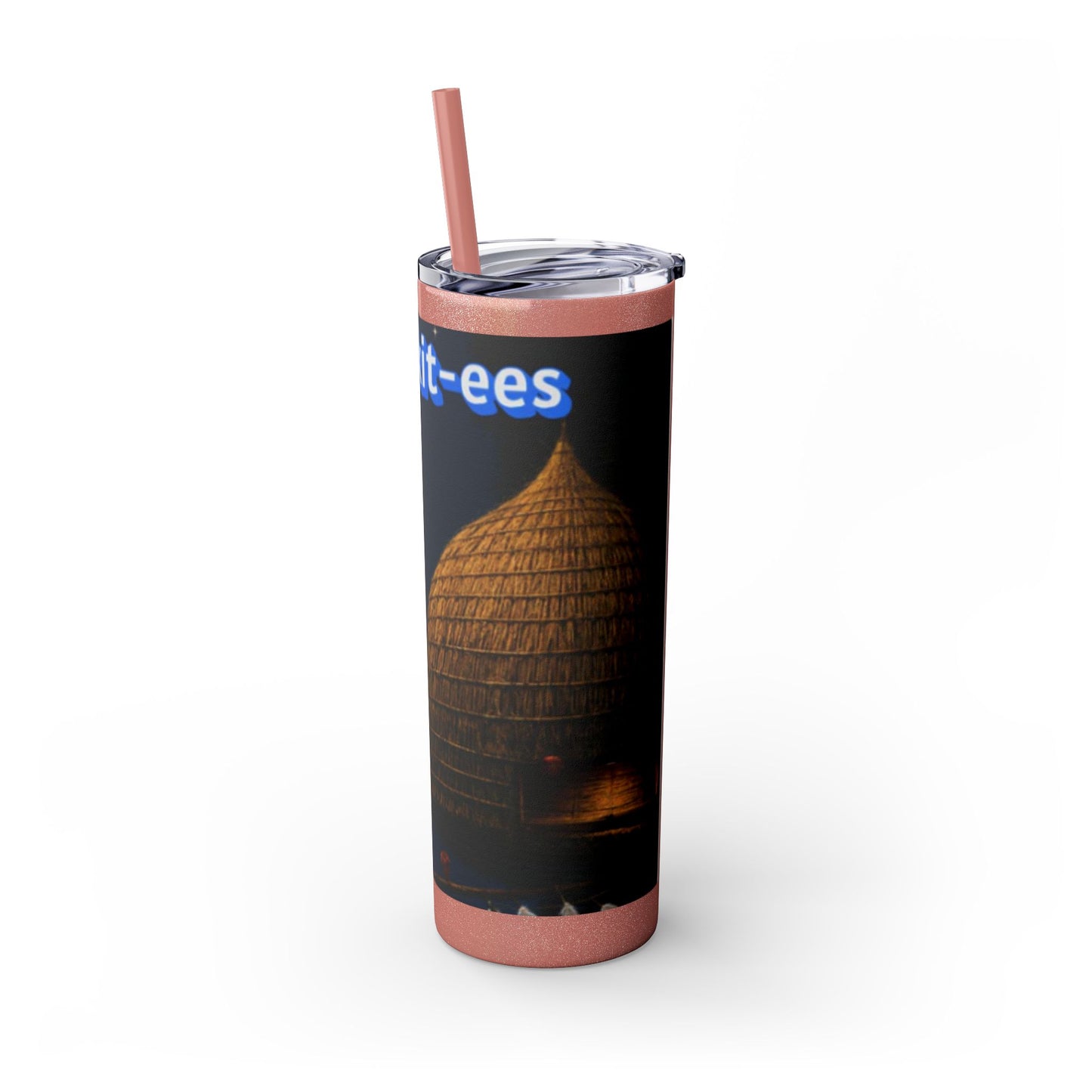 Wichita Skinny Tumbler with Straw, 20oz