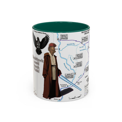 Blackhawk Map Mug — Obi-Wan Kenobi Illustrated Coffee Cup (11oz/15oz)