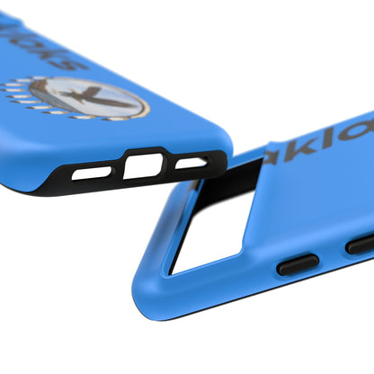 Modoc Blue 'Maklaks' Tough Phone Case with Eagle Drum Design
