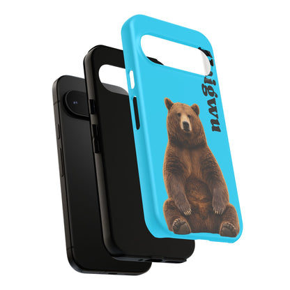 Kiowa Tough Cases: Personalized Kaigwu Tough Phone Case with Horse Rider Design