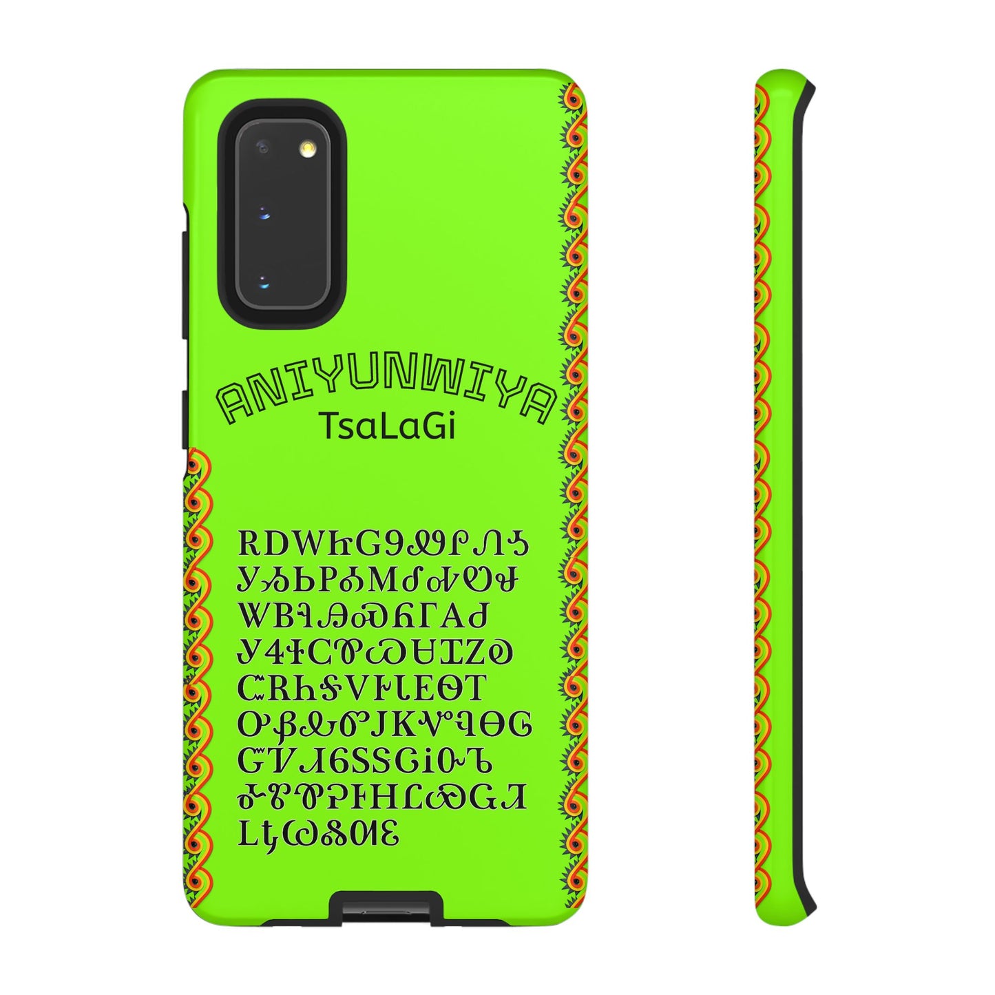 Cherokee Phone Case — Anityuniwya TsaLaGi Star Design (Protective Tough Case)