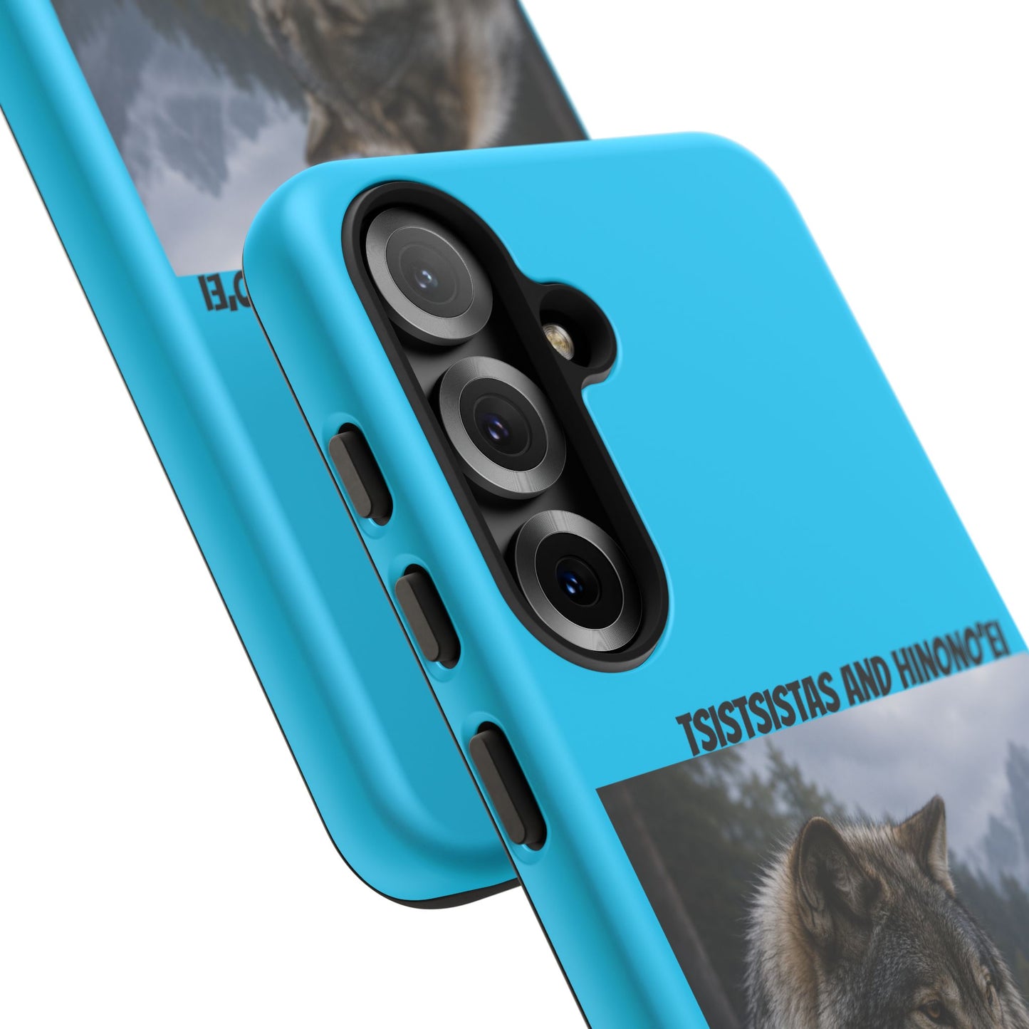 Cheyenne Arapaho Phone Case — 'Tsistsistas and Nihonnei' Protective Silicone Cover