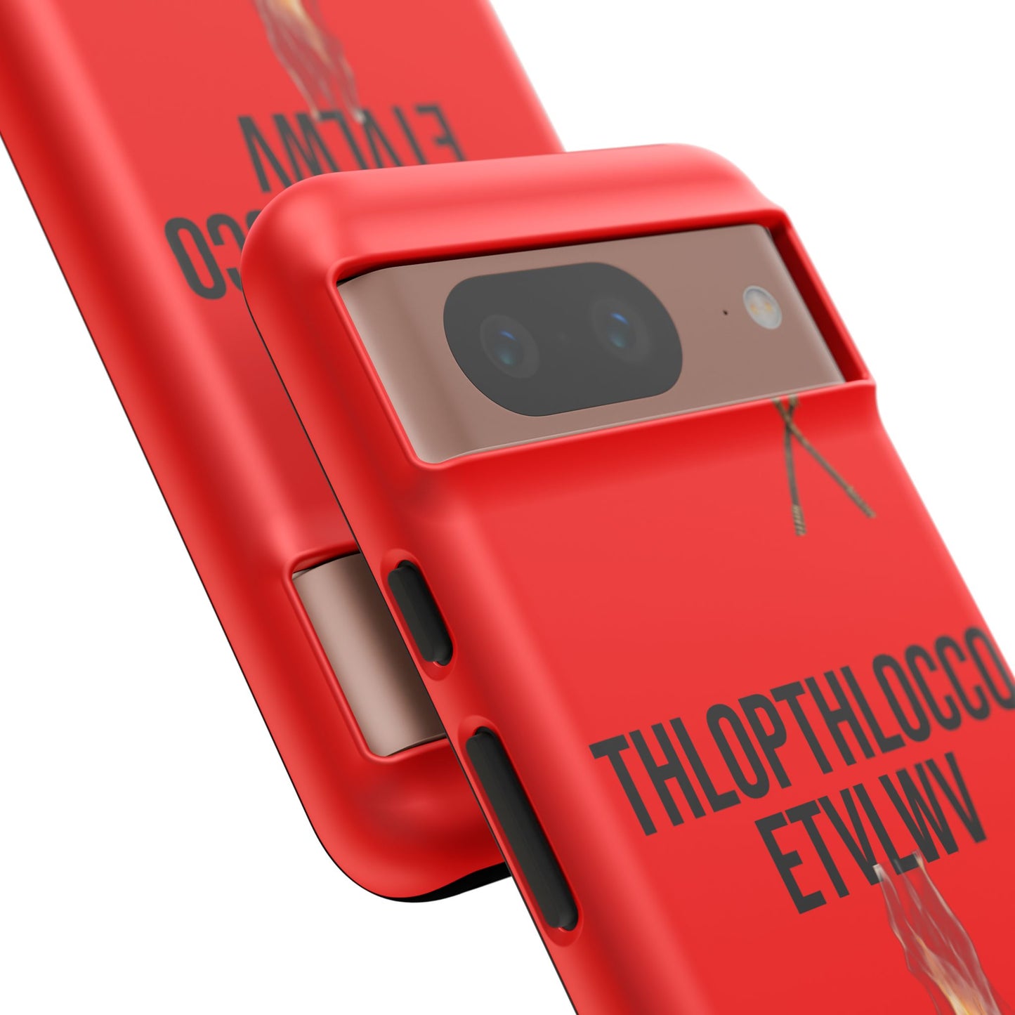 Thlopthlocco Protective Phone Case —  Text "THLOPTHLOCCO ETVLWV"