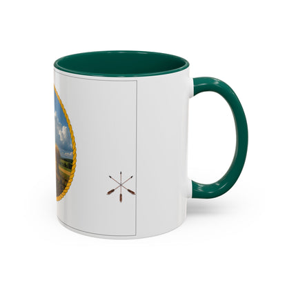 Muscogee Scenic Harvest Coffee Mug – Rustic Countryside Landscape 11oz/15oz
