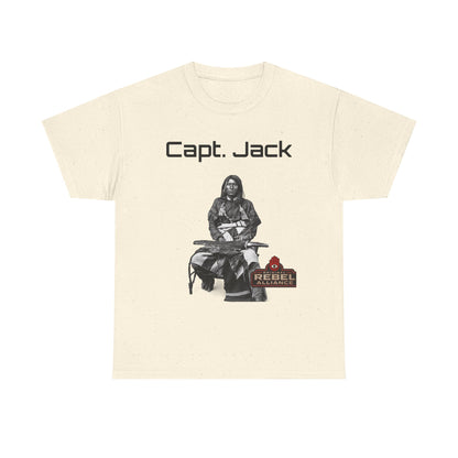 Capt. Jack Graphic Tee — Rebel Archer Vintage Arrow Back Print