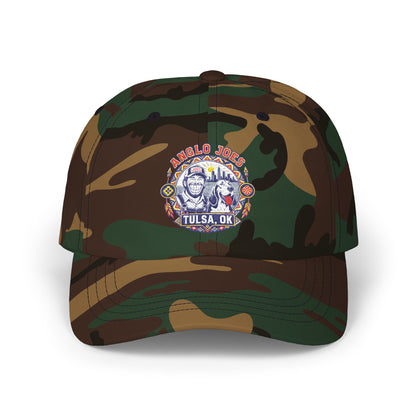 Tulsa OK Vintage Bison Patch Dad Cap