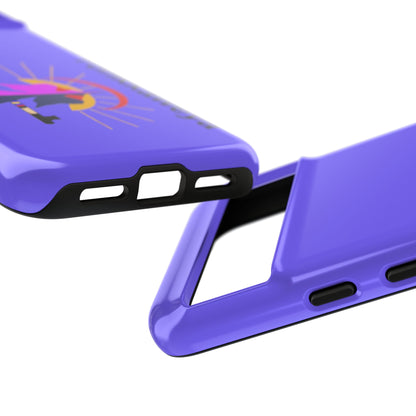 Tonkawa Phone Case — Tonkkaweya Sunrise Design (Protective Purple Hard Shell)
