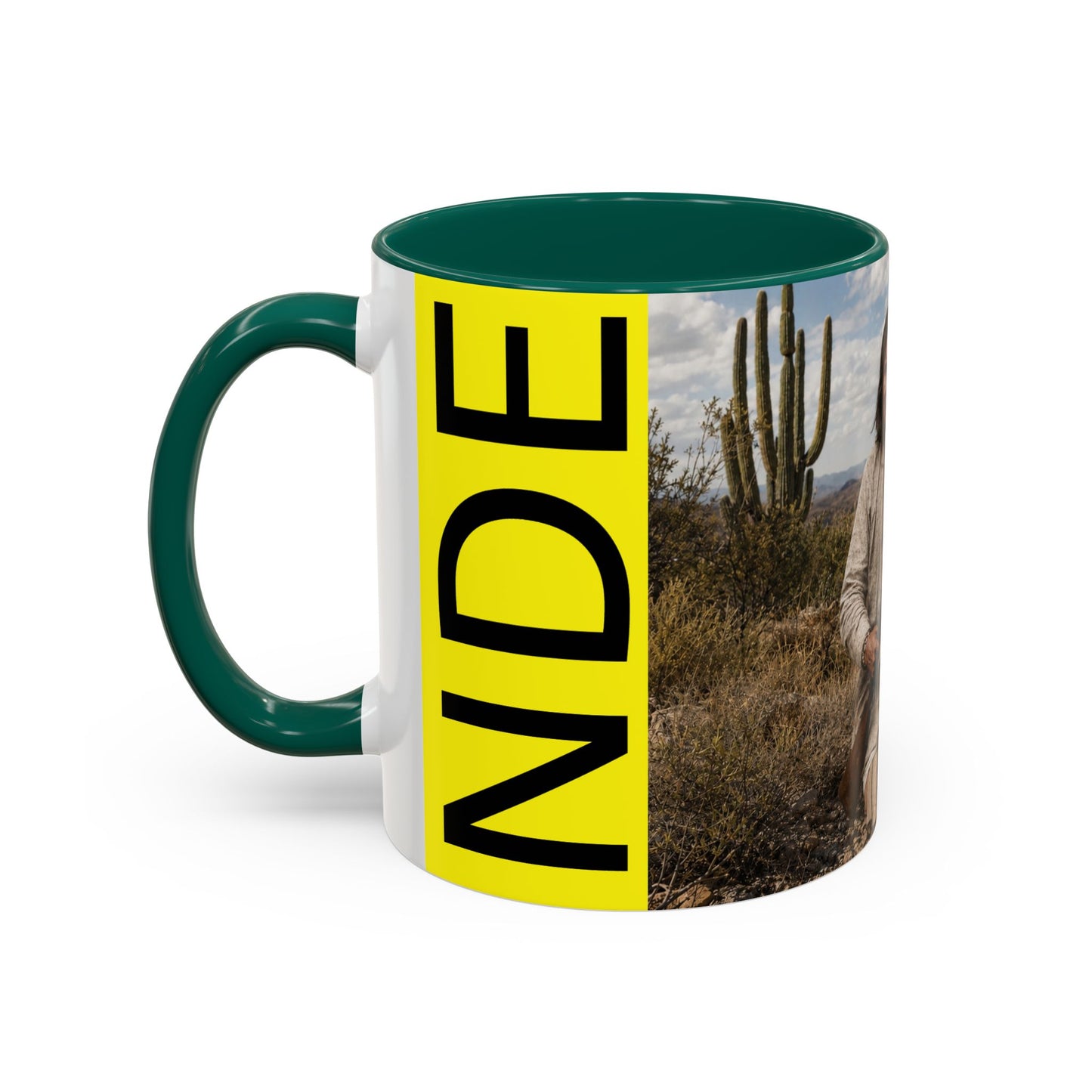 Ft. Sill Apache Desert Scene Coffee Mug — 'N'de' Southwest Landscape 11/15oz