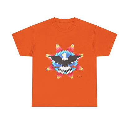 Native Star Eagle Graphic Tee with Arrow Backprint