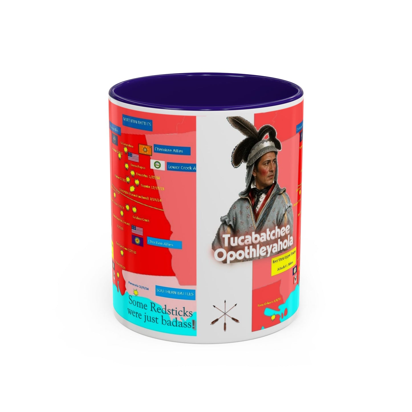 Opothleyahola Colorful Mugs (11oz, 15oz)