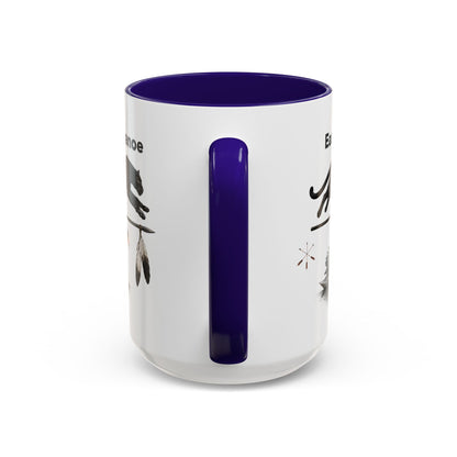 Shawnee East Shawanoe Mascot Panther & Swan Coffee Mug (11oz/15oz)