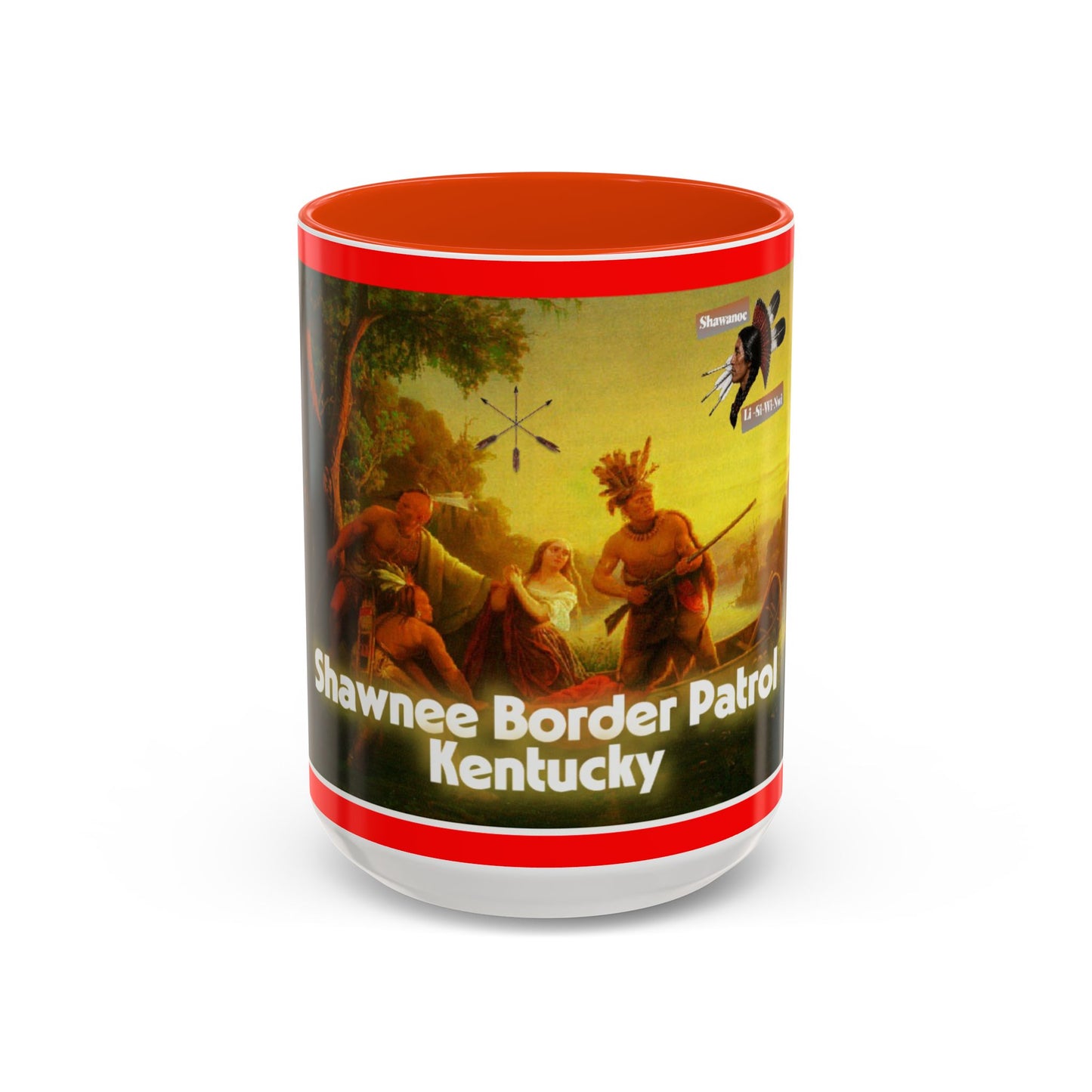 Shawnee Absentee Border Patrol Colorful Mugs (11oz, 15oz)