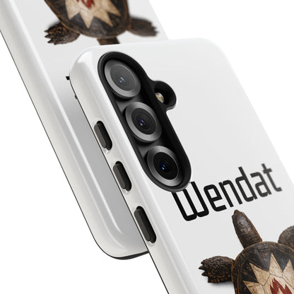 Wyandotte Wendat Turtle Phone Case — Indigenous Turtle Shield Design