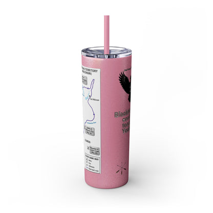 Blackhawk Skinny Tumbler 20oz – "BlackHawk could teach Yoda" Design